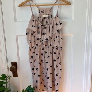 Racer back mini dress